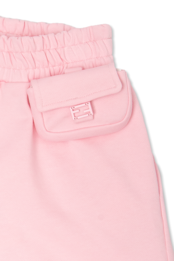 Fendi Suitcase Kids Cotton shorts