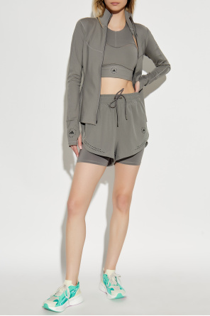 Szorty z logo od ADIDAS by Stella McCartney