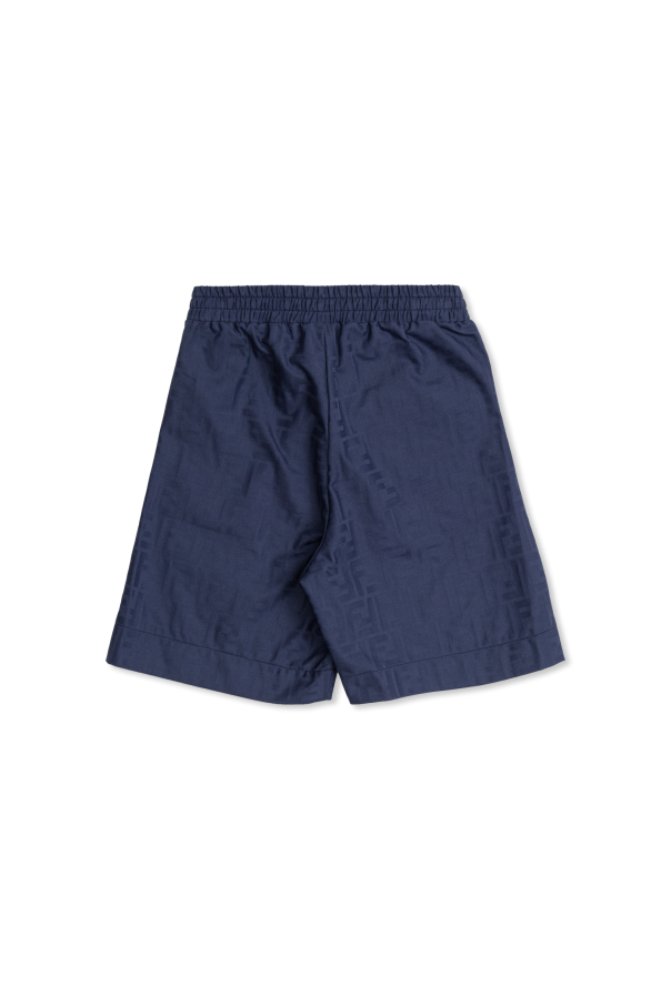 Fendi Kids Logo shorts