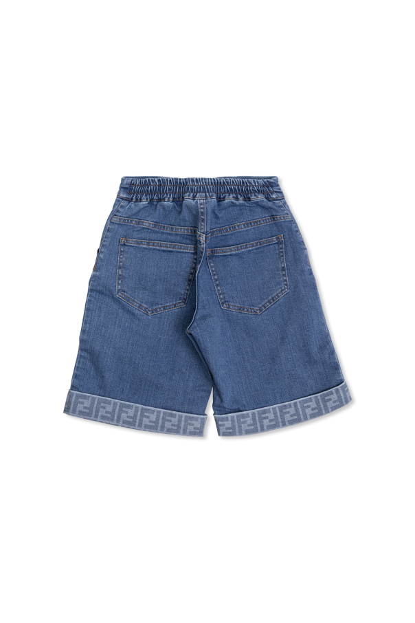 Fendi Kids Denim shorts