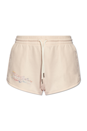 ‘smile’ sweat shorts od Multi 37 clothing box wallets footwear-accessories women