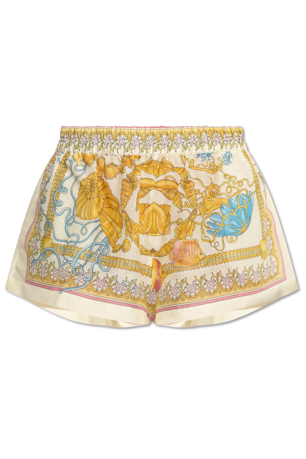 Printed beach shorts od Versace