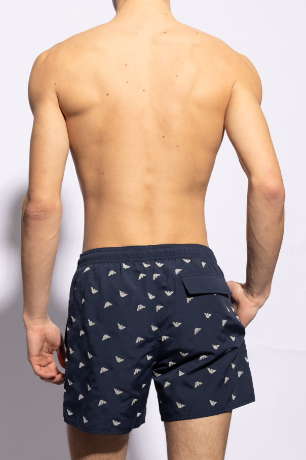 Emporio Armani Monogrammed swimming shorts
