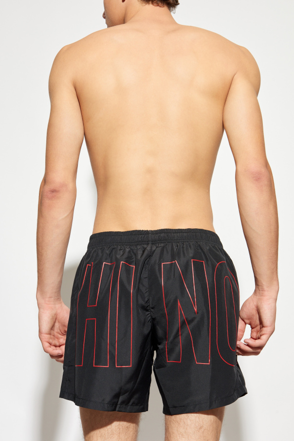 Moschino Bañador tipo short con logo