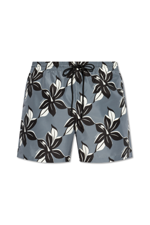 Swim shorts with print
