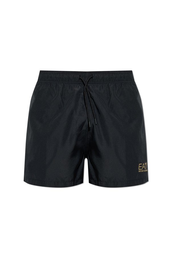 EA7 Emporio Armani Bañador tipo short con logo