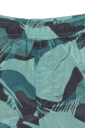 Stone Island Kids GREEN Patterned swim shorts