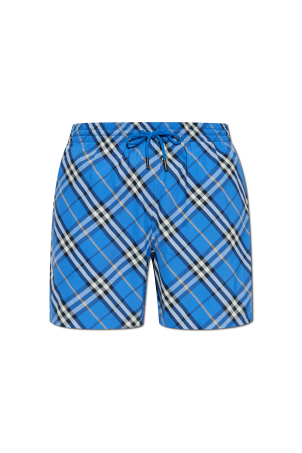 `Check` swim shorts od Burberry