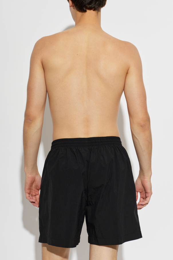 Balenciaga Bañador corto con logo