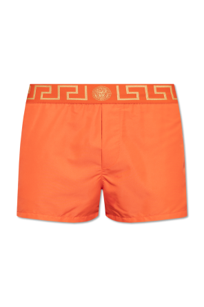 Swim shorts with logo