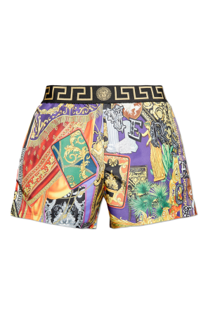 Printed swim shorts