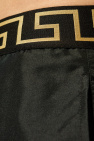 Versace BLACK Swim Shorts with Logo