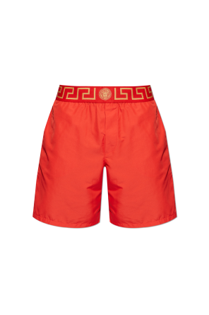 Swim shorts with logo