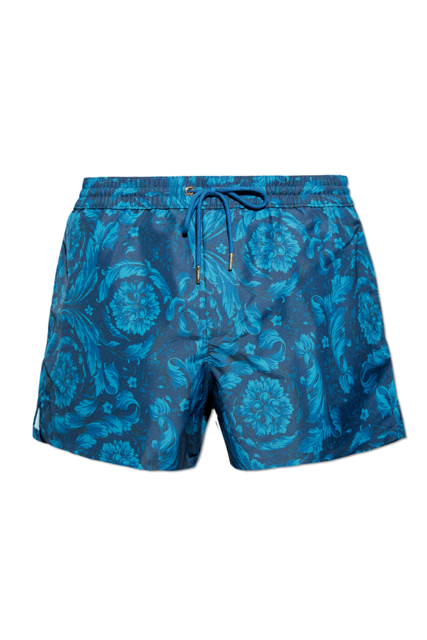 Swim shorts with 'barocco' pattern od Versace