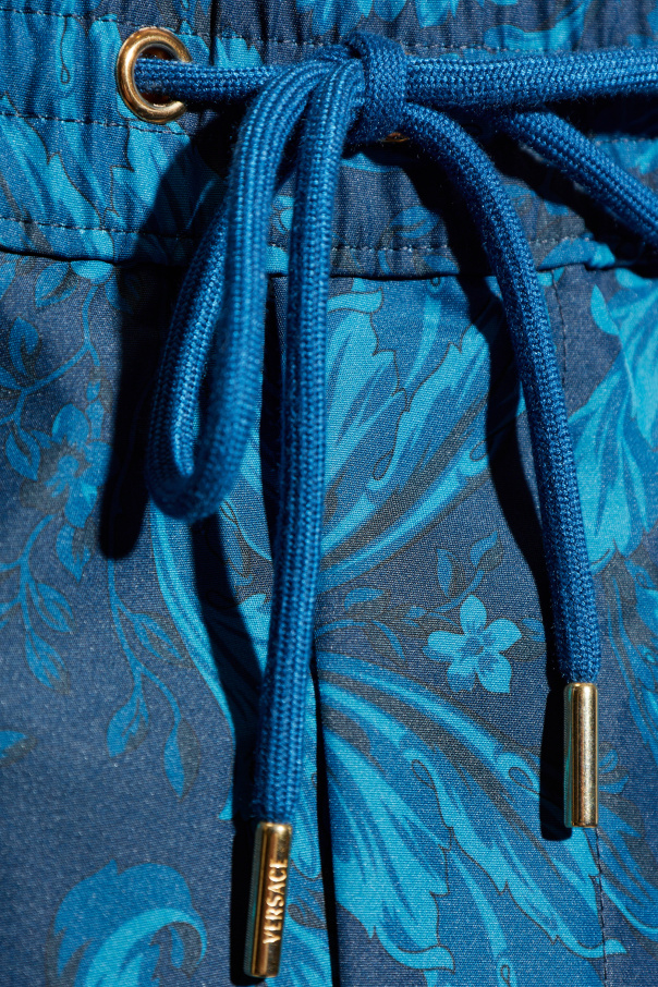 Versace Bade-Shorts mit "barocco"-Muster