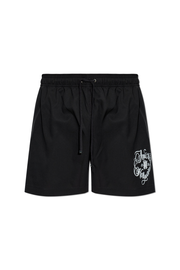 Swim shorts with logo od Amiri