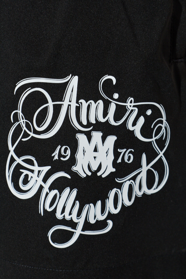 Amiri Swim shorts with logo