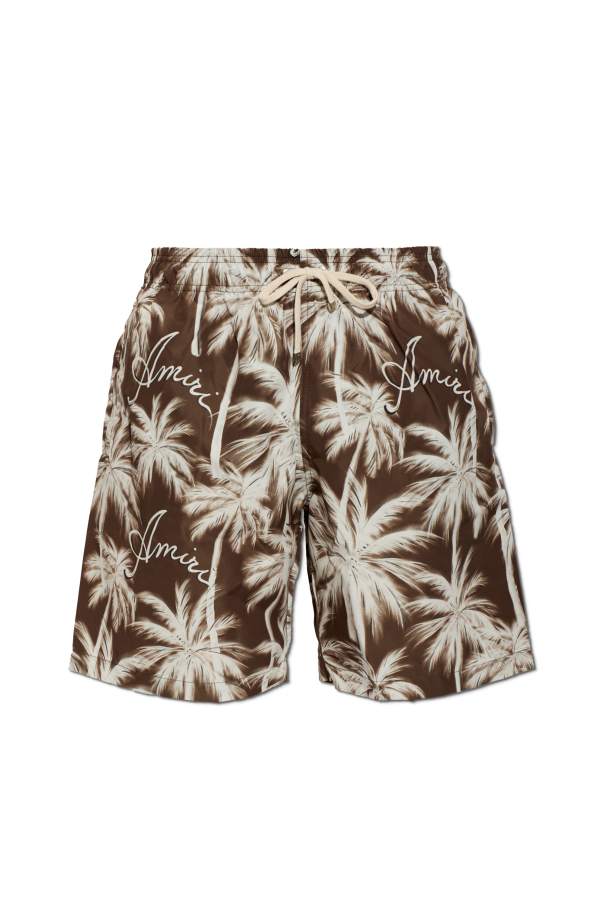 Logo swim shorts od Amiri