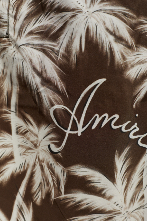 Amiri Logo swim shorts