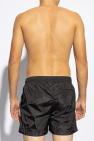 Givenchy BLACK Swim shorts with logo