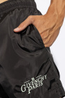 Givenchy BLACK Swim shorts with logo