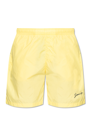 Badeshorts mit Logo