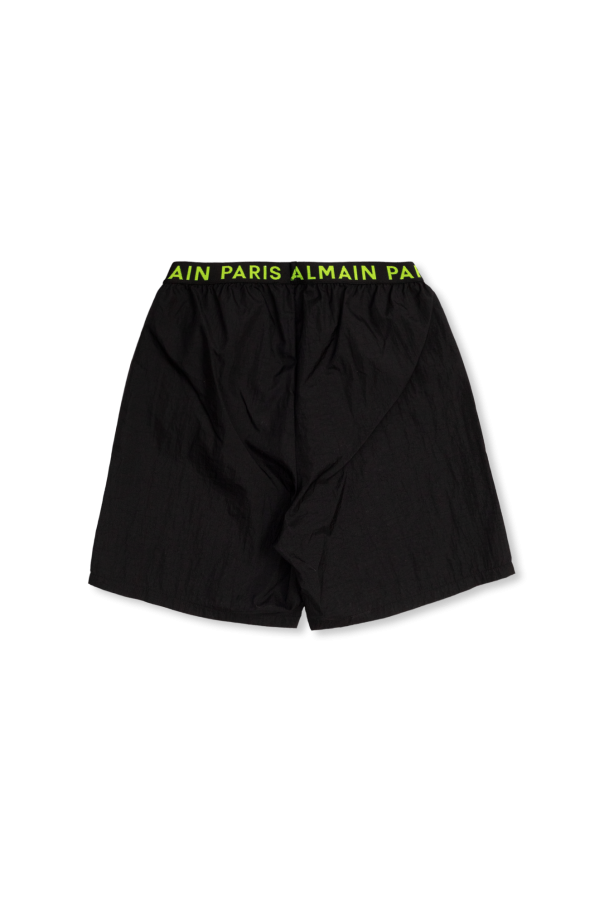 balmain playsuit Kids Swim shorts with logo