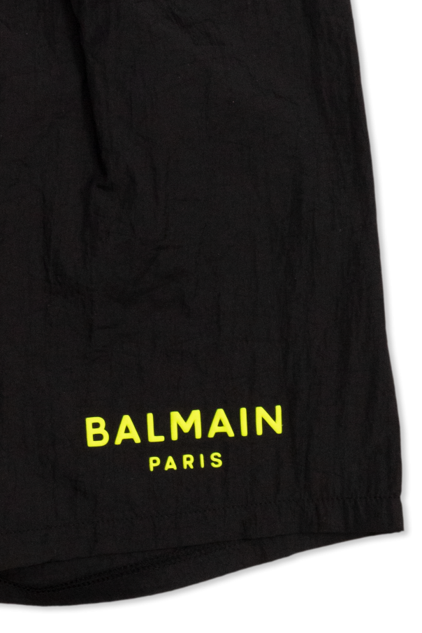 Balmain Kids Swim shorts with logo