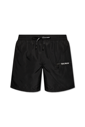 Swim shorts with logo