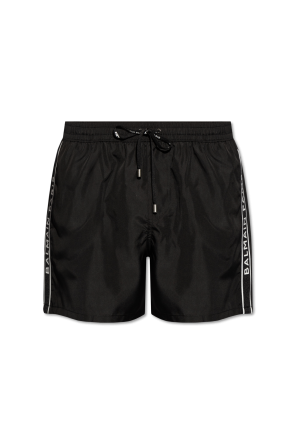 Swim shorts with logo