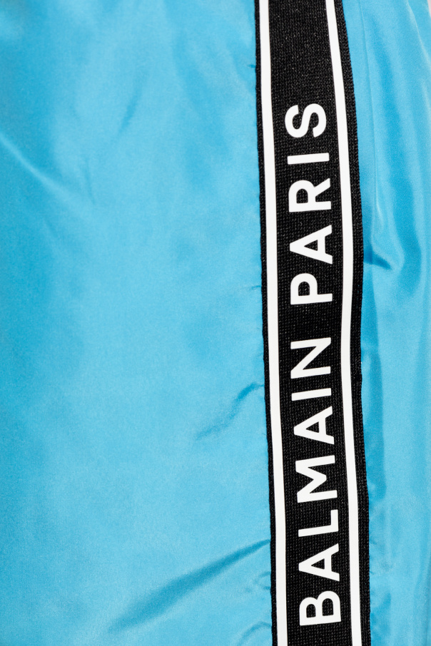 Balmain Balmain swim shorts with logo