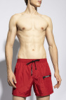 Balmain RED Balmain Swim Shorts