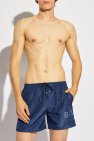 Balmain NAVY BLUE Balmain Swim Shorts