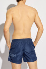 Balmain NAVY BLUE Balmain Swim Shorts