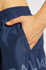Balmain NAVY BLUE Balmain Swim Shorts