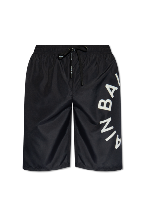 Swim shorts with logo