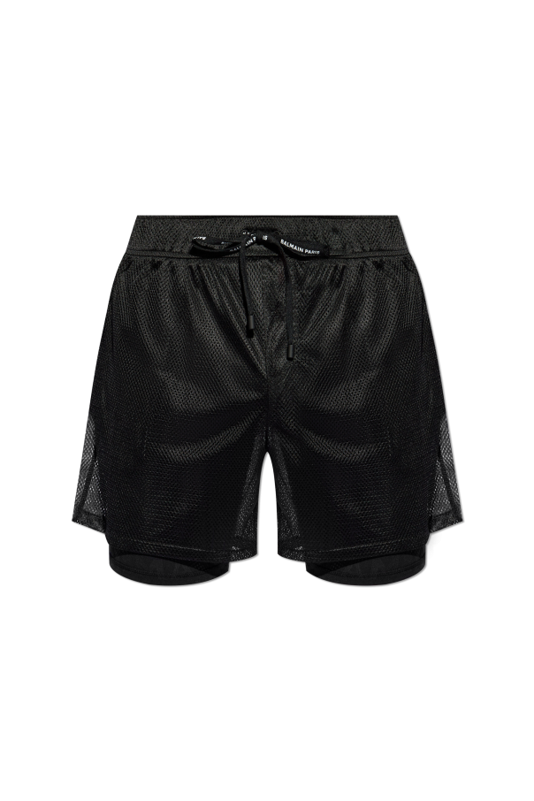 Balmain Perforated shorts