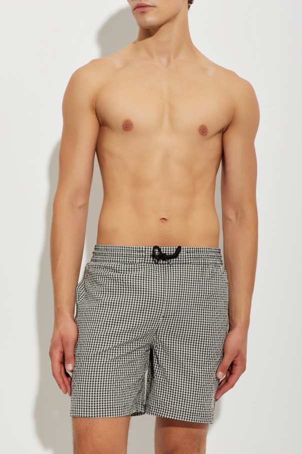 AllSaints ‘Cruz Check’ swim shorts