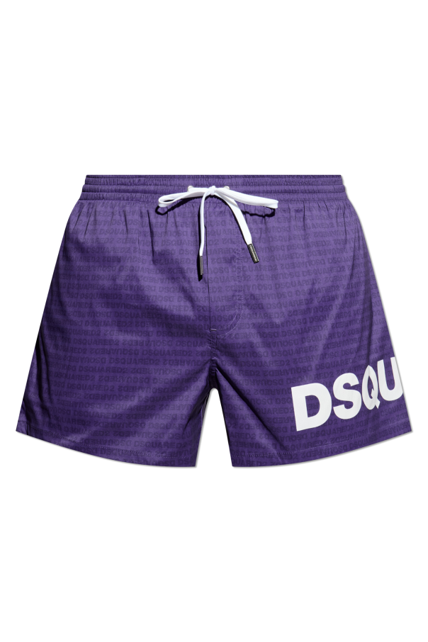 Swim shorts with monogram od Dsquared2