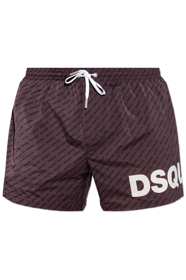 Swim shorts with monogram od Dsquared2
