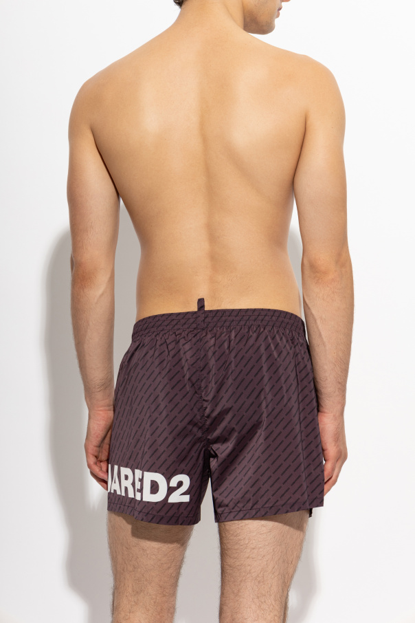 Dsquared2 Calções de banho com monograma