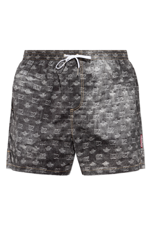 Swim shorts with monogram od Dsquared2