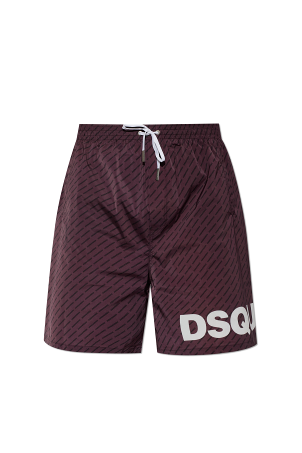 Monogram swim shorts od Dsquared2