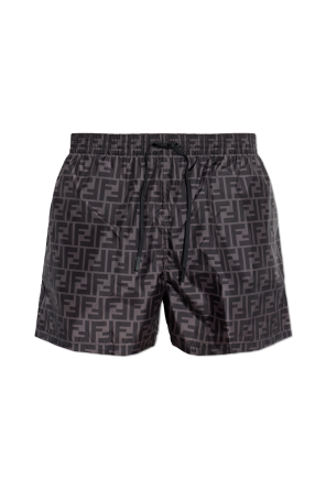 Badeshorts mit Logo