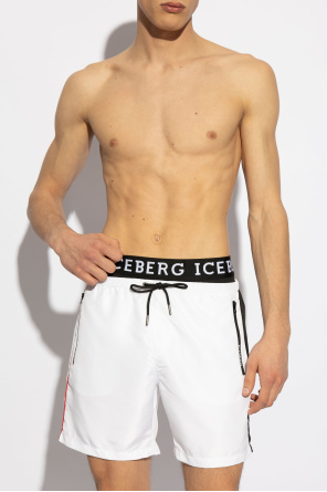 Swim shorts with logo od Iceberg