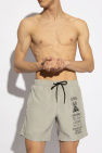 Iceberg GREY Swim shorts with logo