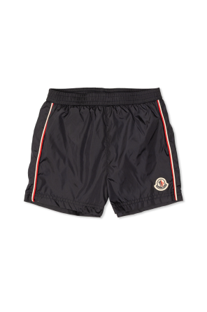 Shorts de baño con parche de logo