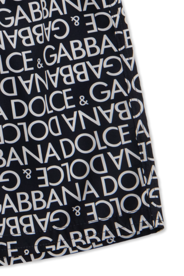 Dolce HOODIE & Gabbana Kids Swimming shorts with logo