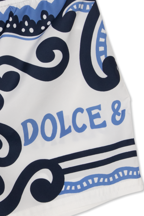 Dolce backpack & Gabbana Kids Swimming shorts with logo