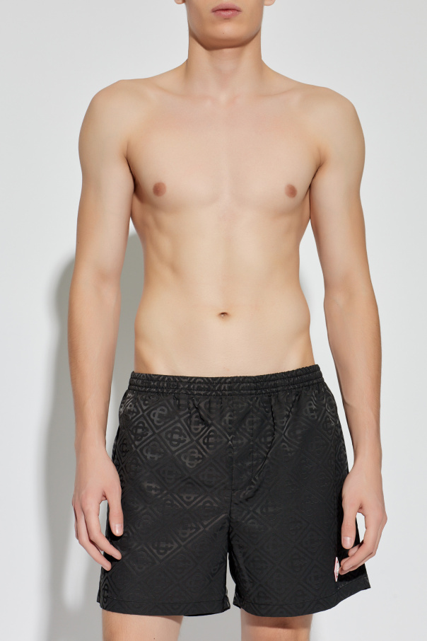 Casablanca Bañador tipo short con monograma